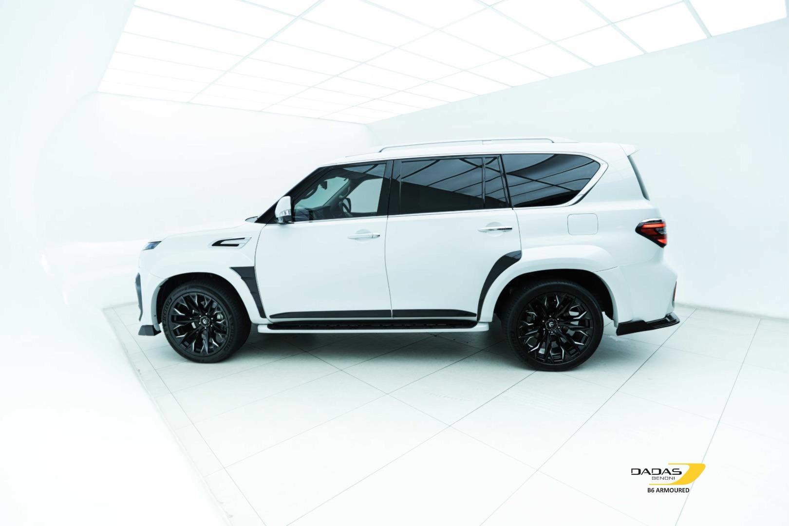 Nissan Patrol Blackhawk 5.6 V8 Supercharged Limited Edition B6 Armored