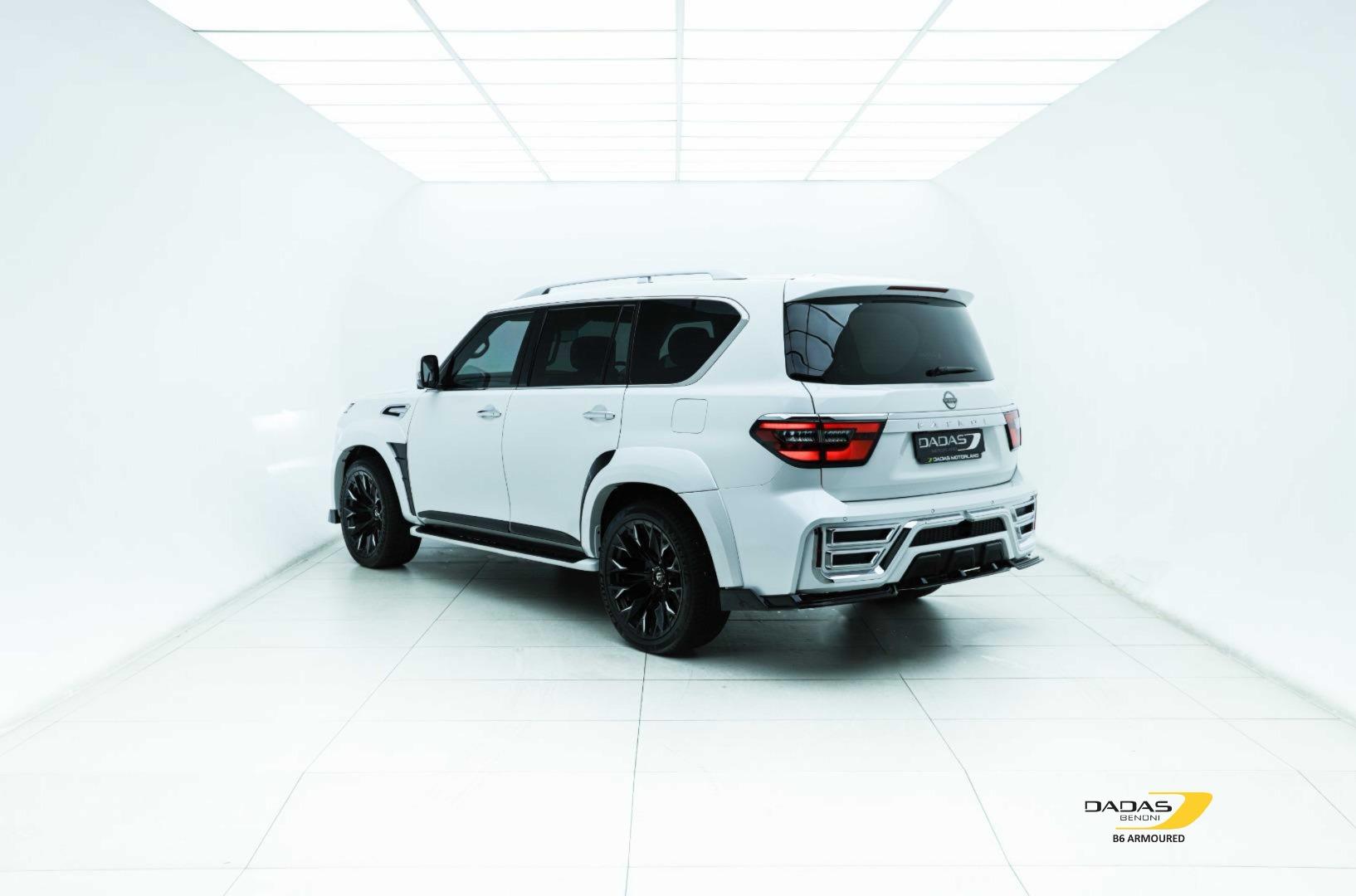 Nissan Patrol Blackhawk 5.6 V8 Supercharged Limited Edition B6 Armored