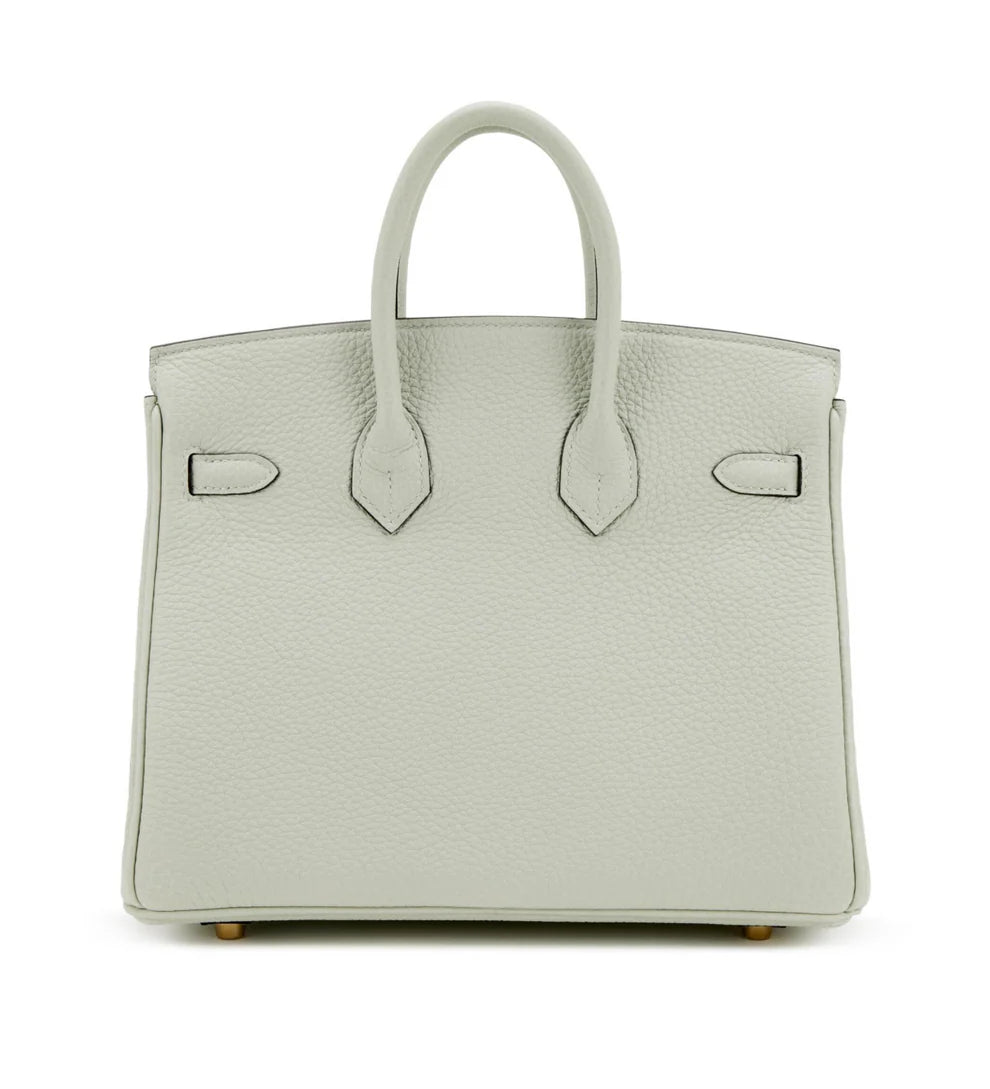 Hermes Birkin 25 Gris Neve Togo Gold Hardware