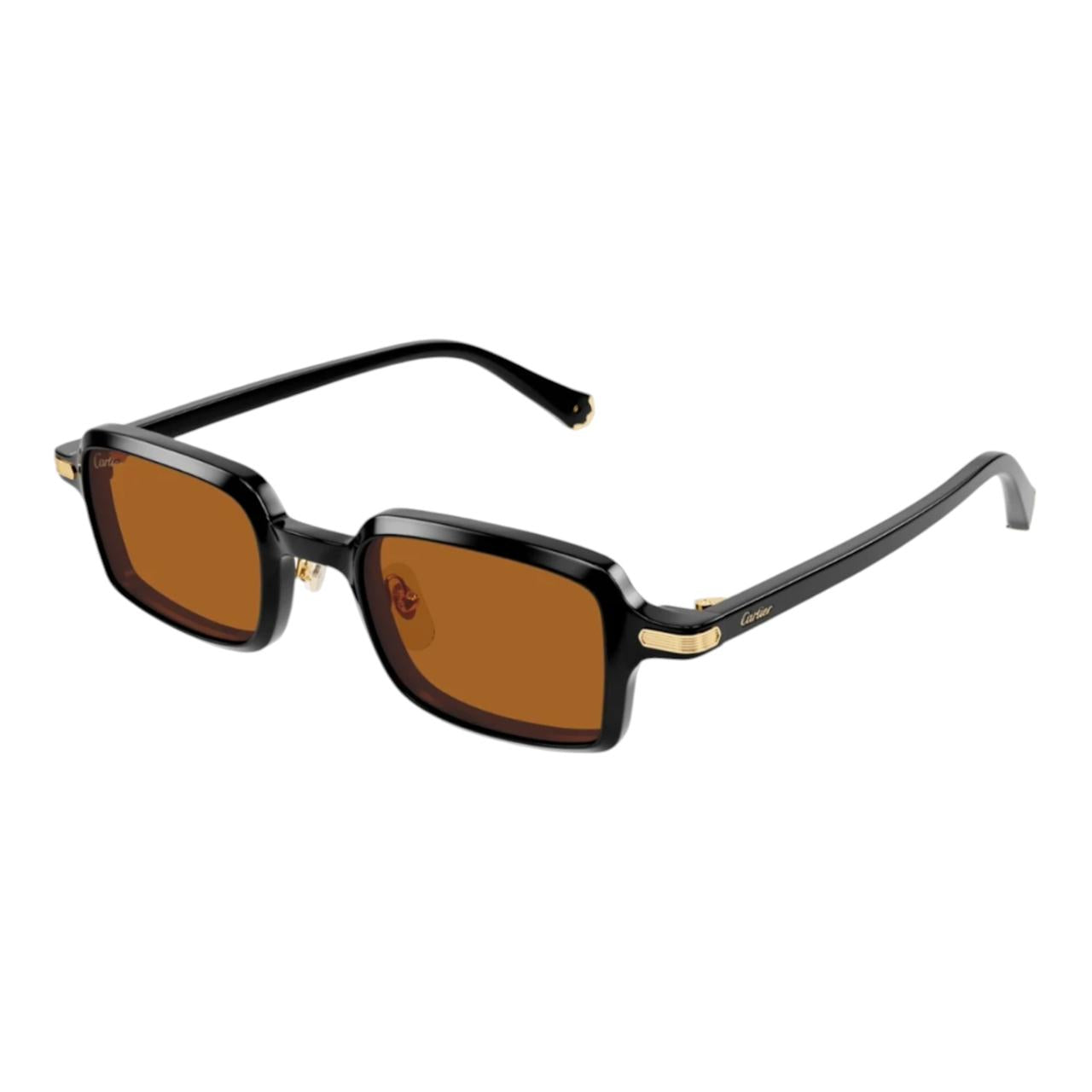 Premiére De Cartier Sunglasses Black & Brown CT0539S-001