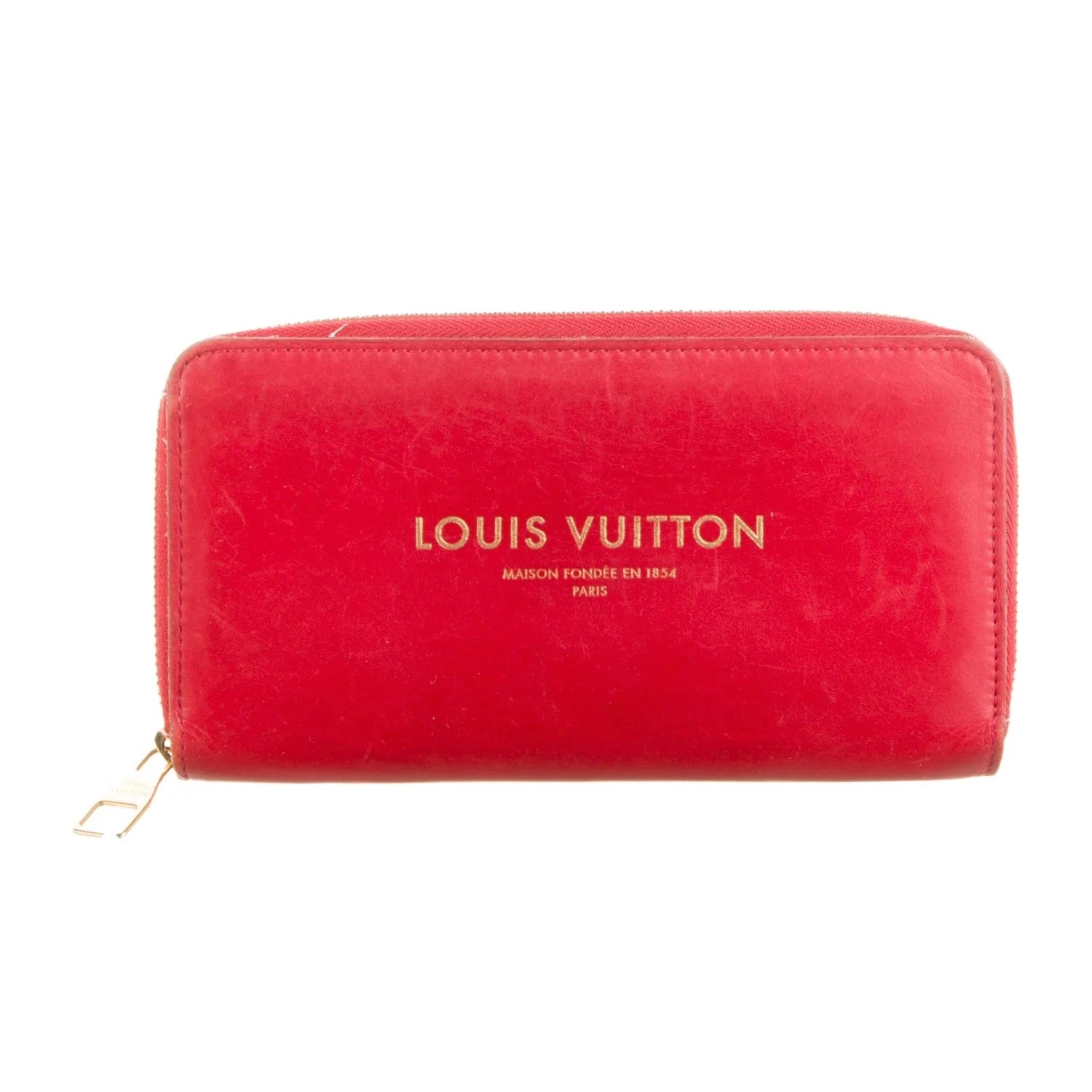 Louis Vuitton Smooth Leather Zippy Wallet