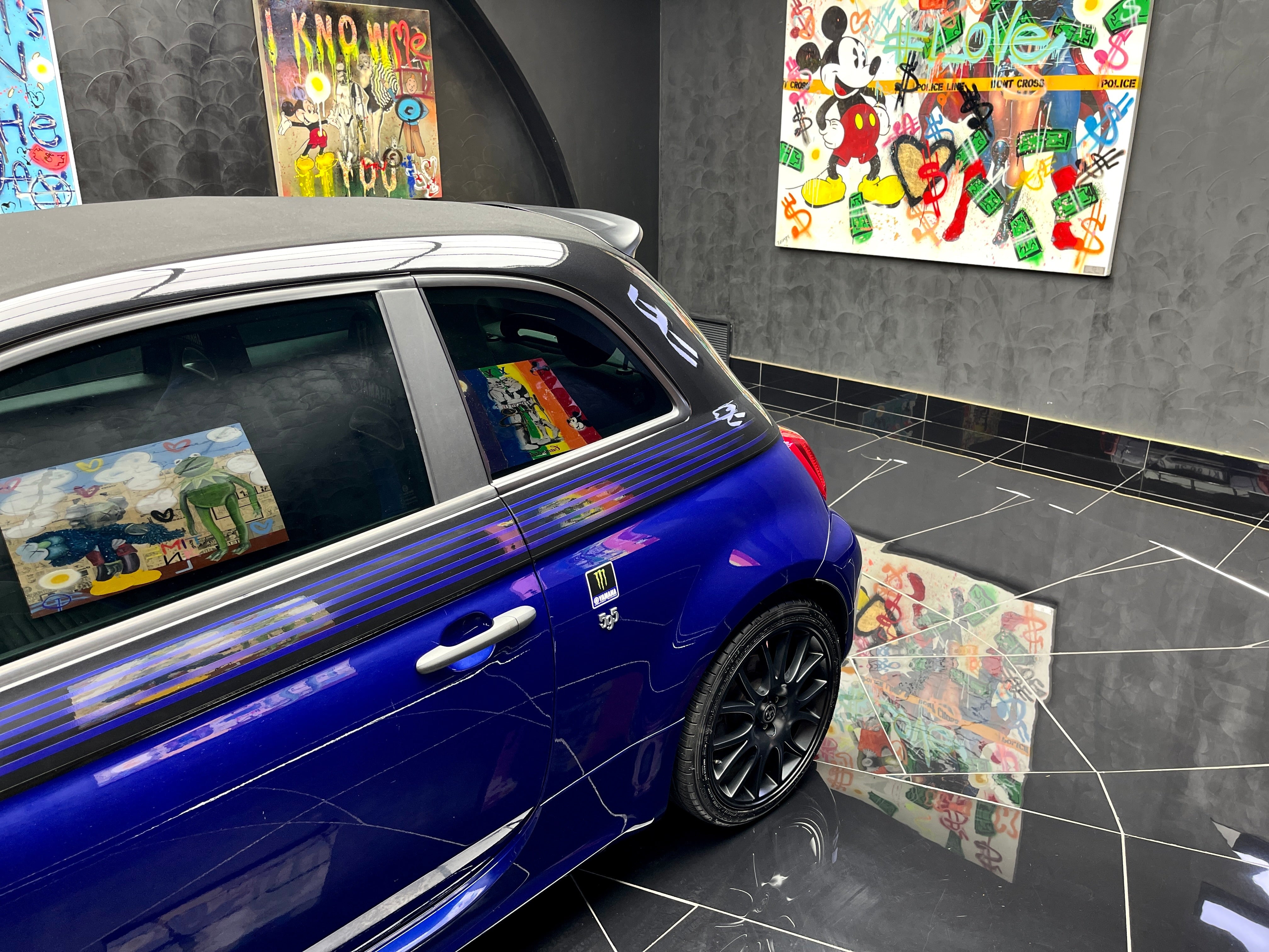 Abarth 500 - 595 Monster Energy Yamaha Cabriolet