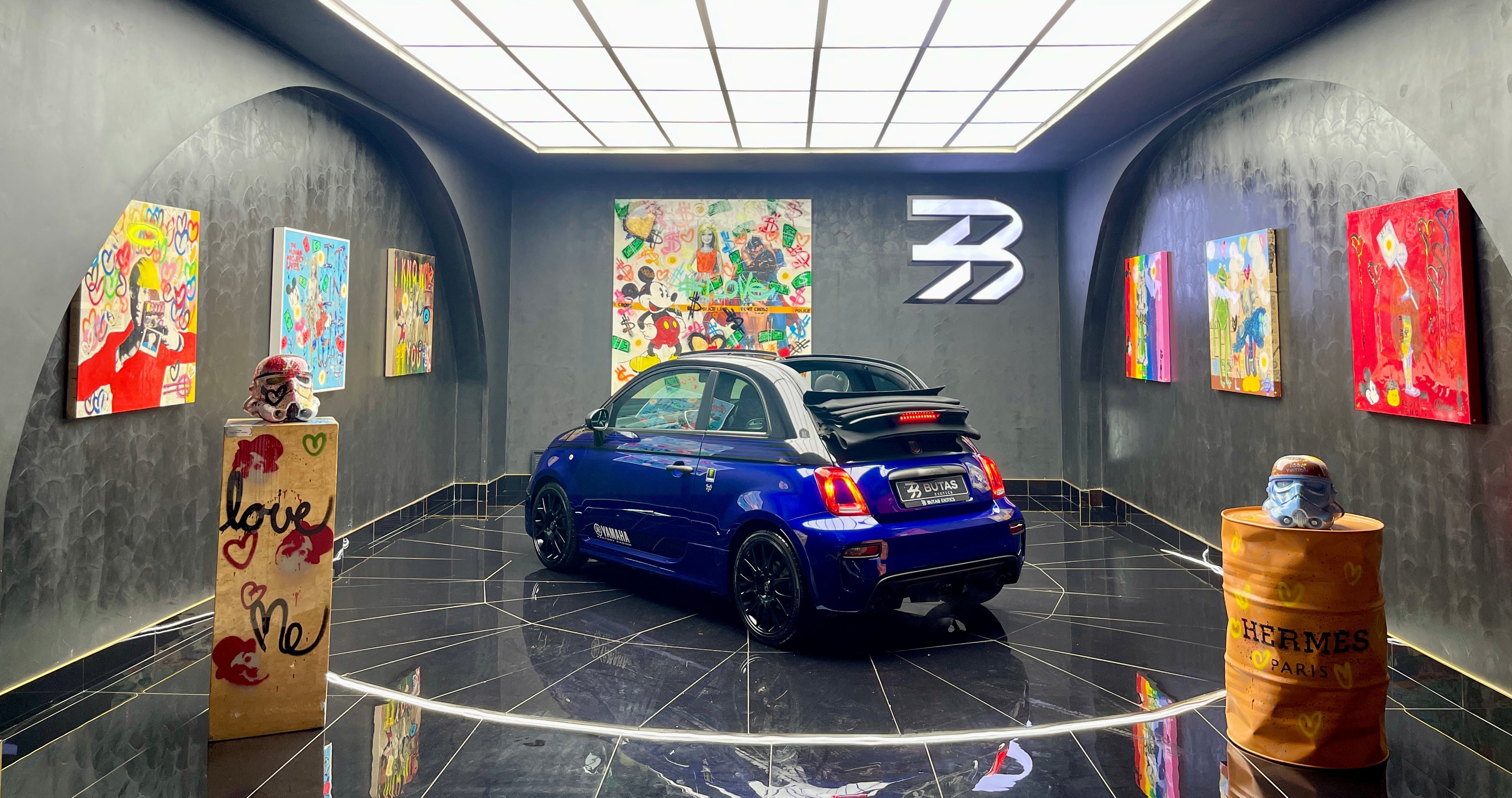 Abarth 500 - 595 Monster Energy Yamaha Cabriolet