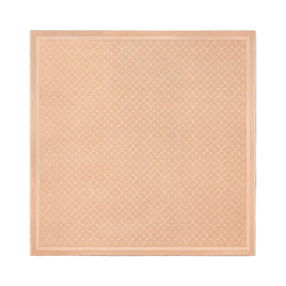 Louis Vuitton Monogram Classic Shawl Beige