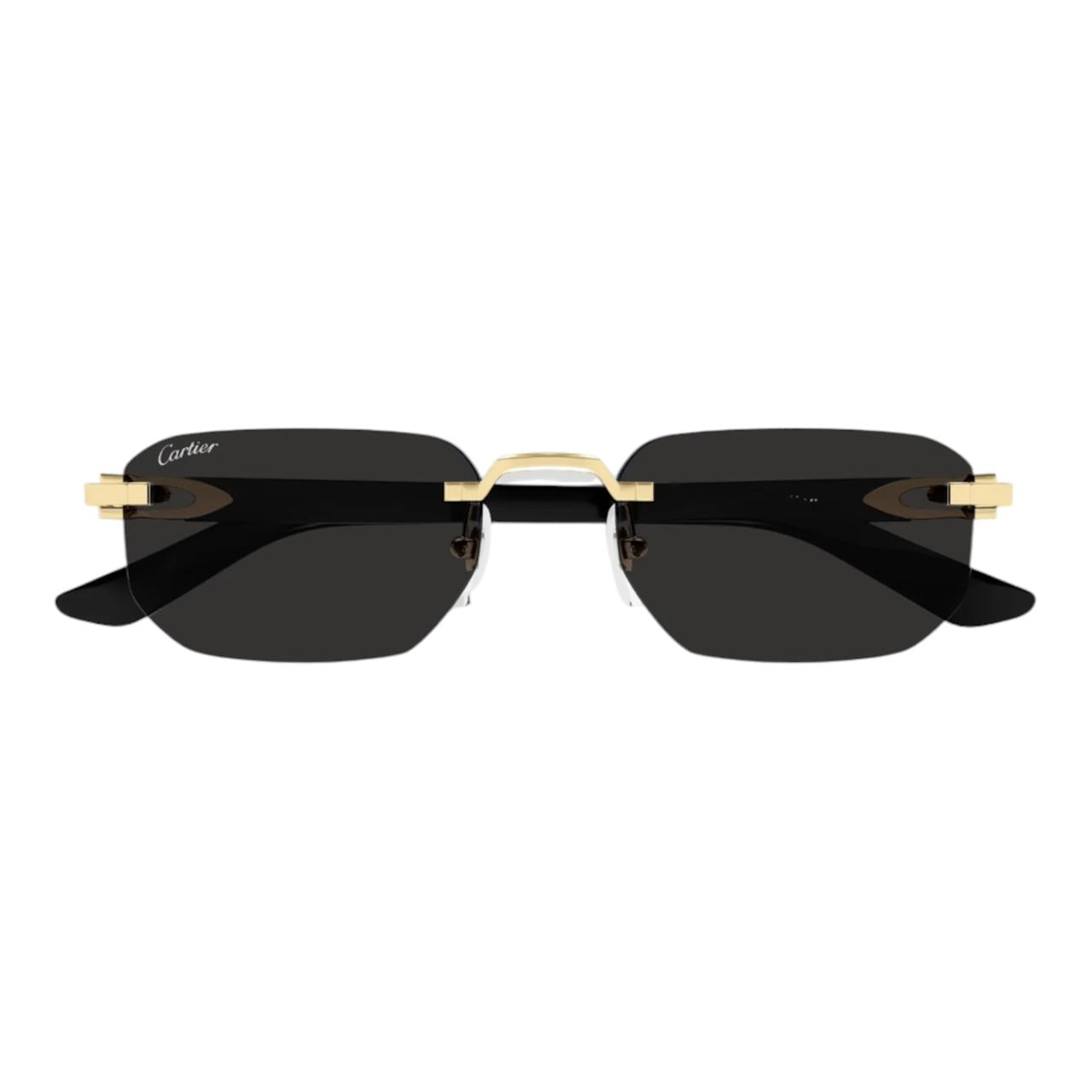 Cartier Signature C Sunglasses Black & Gold CT0622S-001