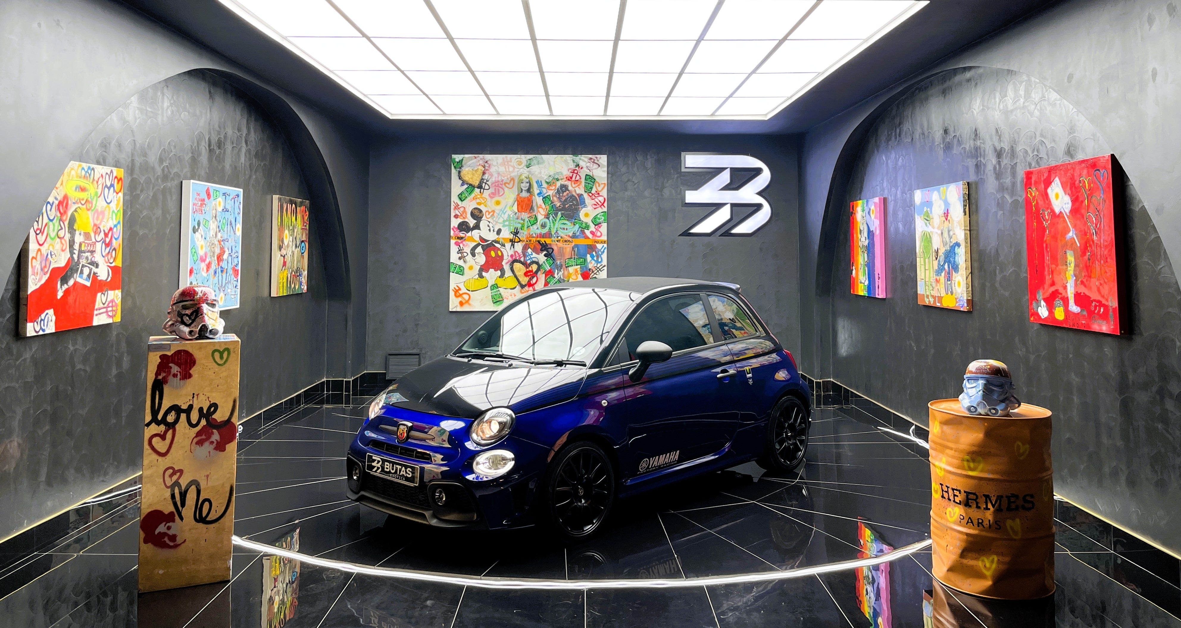 Abarth 500 - 595 Monster Energy Yamaha Cabriolet