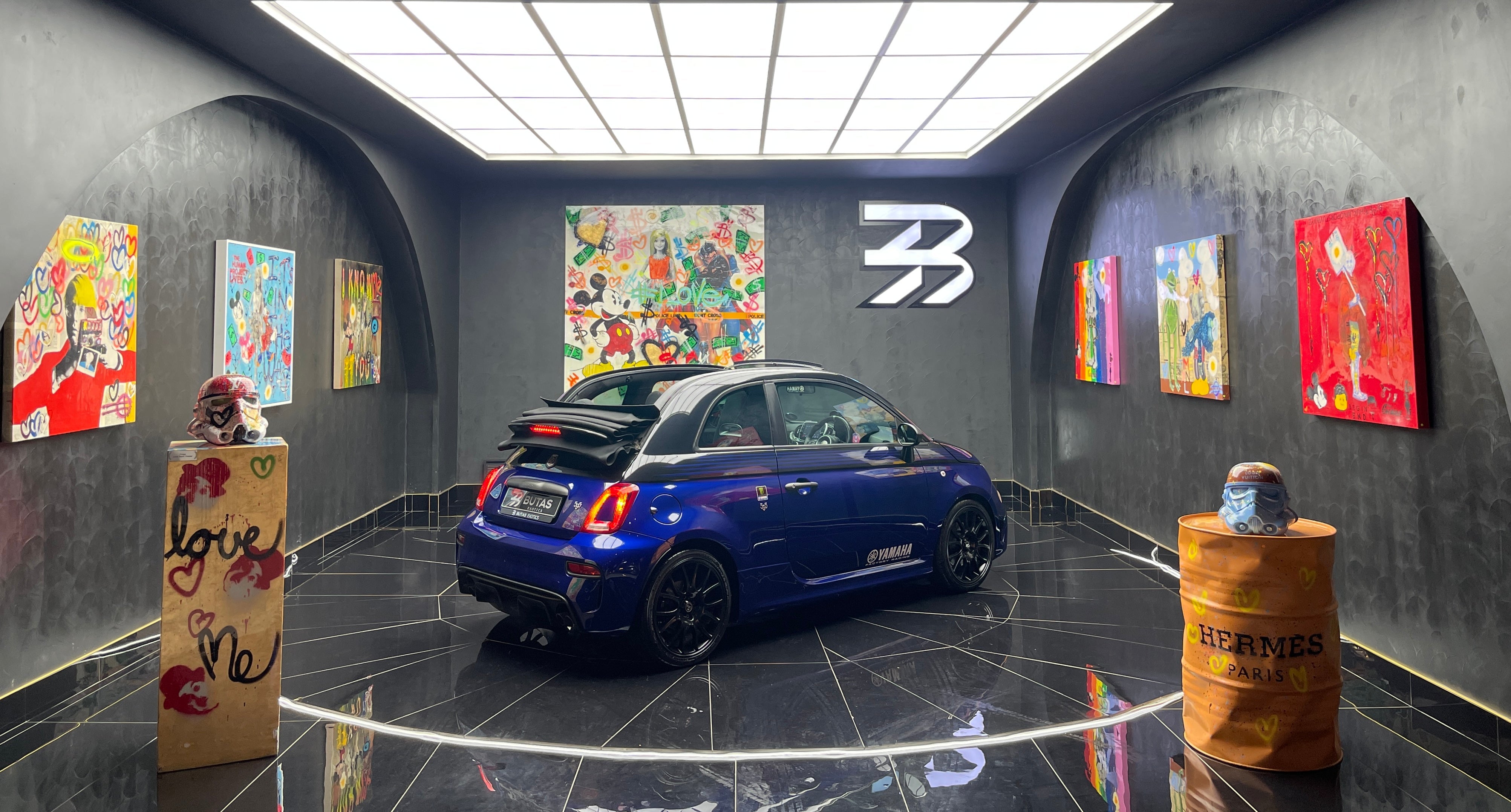 Abarth 500 - 595 Monster Energy Yamaha Cabriolet