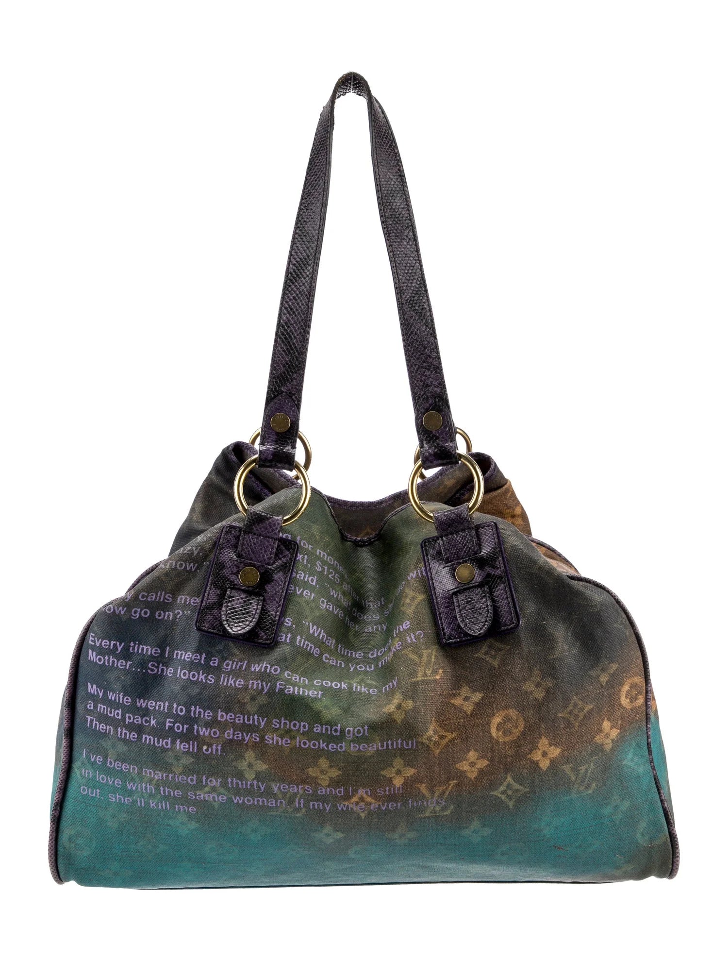 Louis Vuitton Speedy Denim Monogram