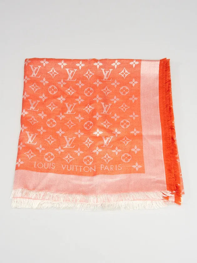 Louis Vuitton Piment Denim Scarf