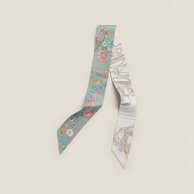 Hermes Brides De Gala en Fleurs Twilly