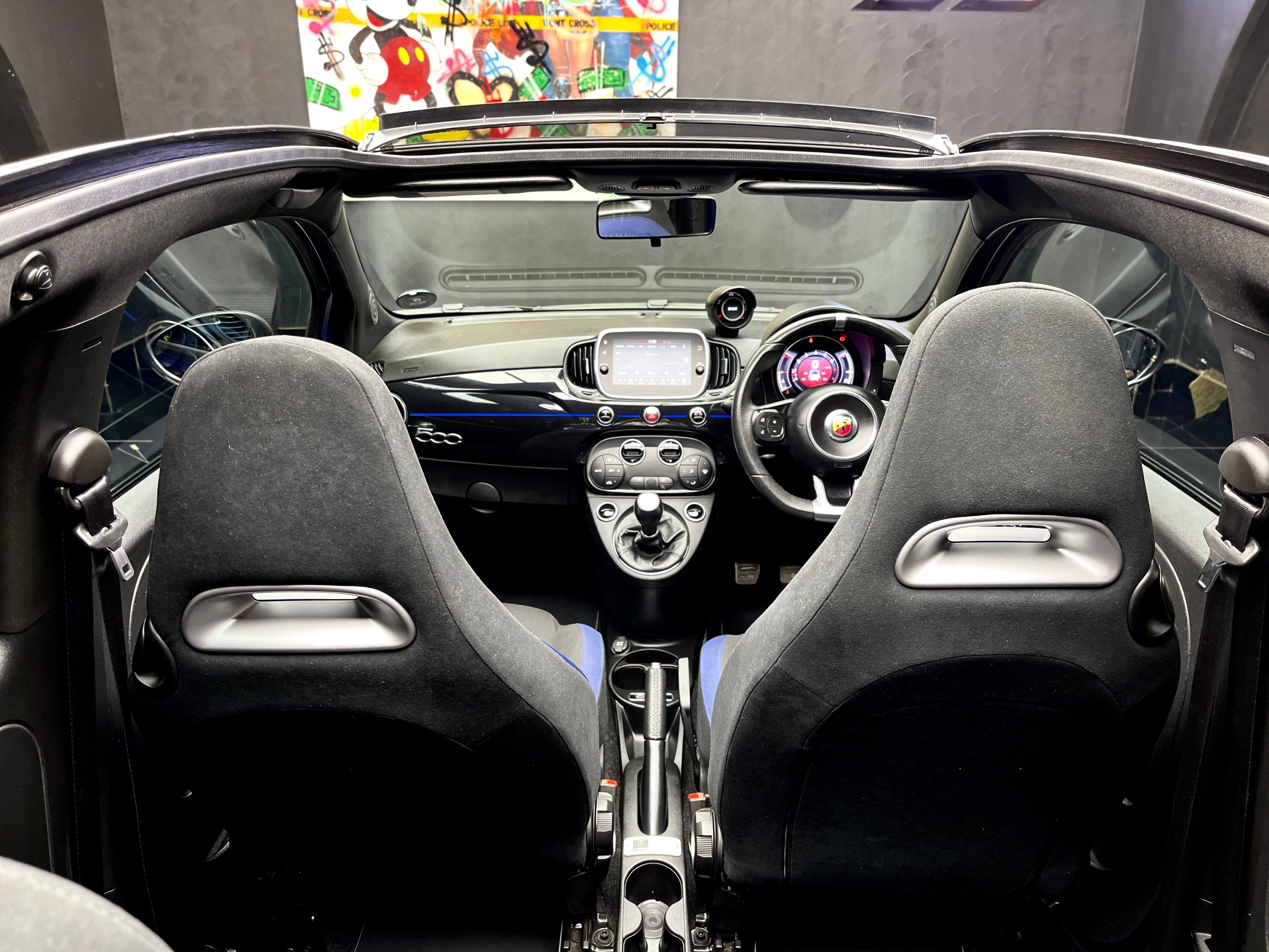 Abarth 500 - 595 Monster Energy Yamaha Cabriolet