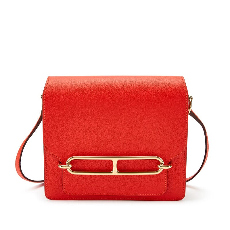 Hermès Capucine Evercolor Mini Roulis 18